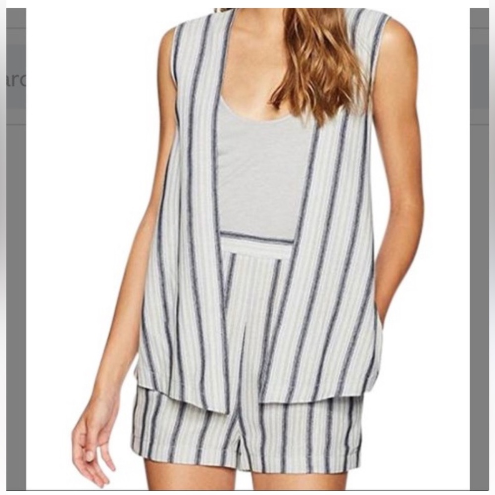 Bcbgmaxazaria Lexxi Striped Romper